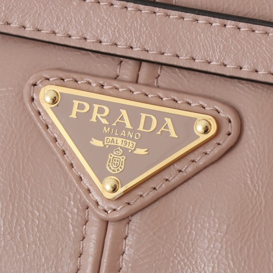 Prada Medium Leather Handbag Lily of the Valley