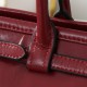 Prada Medium Leather Handbag Red