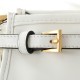 Prada Medium Leather Handbag White