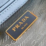 Prada Galleria Saffiano leather mini bag Light Blue