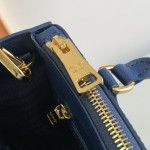 Prada Galleria Saffiano leather mini bag Dark Blue