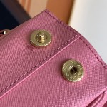 Prada Galleria Saffiano leather mini bag Pink