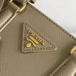 Prada Galleria Saffiano leather mini bag Tan