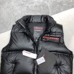 Prada Light Nylon down vest Black