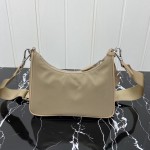 Prada Re-Edition 2005 nylon shoulder bag Beige