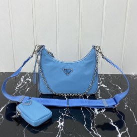 Prada Re-Edition 2005 nylon shoulder bag Blue