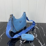 Prada Re-Edition 2005 nylon shoulder bag Blue