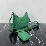 Prada Re-Edition 2005 nylon shoulder bag Green