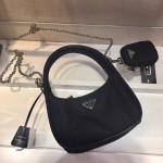 Prada Re-Edition 2005 nylon 3 in 1 shoulder bag black