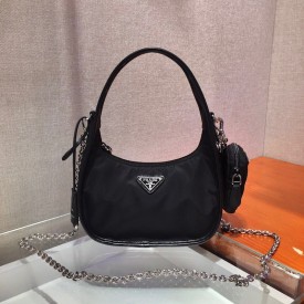 Prada Re-Edition 2005 nylon 3 in 1 shoulder bag black