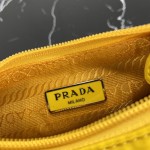 Prada Re-Edition 2005 nylon 3 in 1 shoulder bag yellow