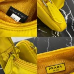 Prada Re-Edition 2005 nylon 3 in 1 shoulder bag yellow