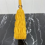 Prada Nylon and Saffiano leather mini bag Yellow