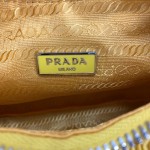 Prada Nylon and Saffiano leather mini bag Yellow