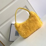 Prada Re-Edition 2000 terry mini bag Yellow