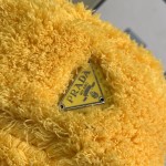 Prada Re-Edition 2000 terry mini bag Yellow