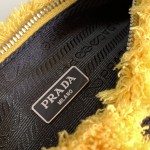 Prada Re-Edition 2000 terry mini bag Yellow