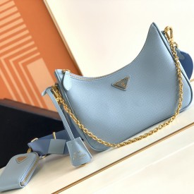 Prada Re-Edition 2005 Saffiano leather bag Blue