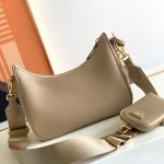 Prada Re-Edition 2005 Saffiano leather bag Tan