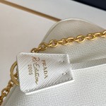 Prada Re-Edition 2005 Saffiano leather bag White