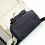 Prada Re-Nylon and Saffiano leather backpack Black