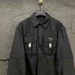 Prada Re-Nylon shirt Black