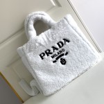 Prada Terry tote bag White