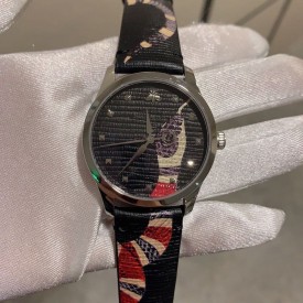 Replica Gucci snake print watch