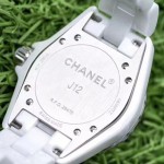  J 12 Watch 33 MM White highly resistant ceramic and steel