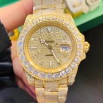 Rolex Oyster Perpetual Pearlmaster 39 Diamond Gold