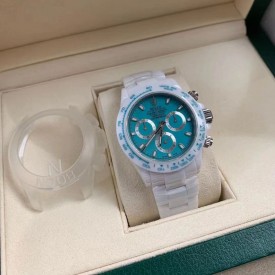 Replica Rolex Daytona White Ceramic Watch