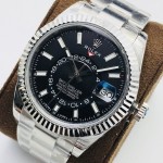 Rolex Sky-Dweller Oyster 42 MM Oystersteel Black