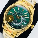 Rolex Sky-Dweller Oyster 42 MM Oystersteel Green