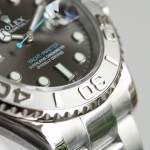 Rolex Yacht-Master 40 mm Oystersteel and platinum Black Face