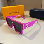 Louis Vuitton Cyclone Mask Sunglasses Rose