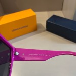 Louis Vuitton Cyclone Mask Sunglasses Rose