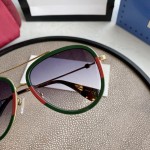 Gucci Aviator metal sunglasses