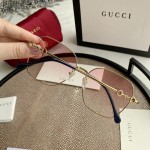 Gucci Square Metal Horsebit-Temple Sunglasses Pink