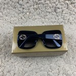 Gucci Square acetate sunglasses black