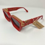 LV Millionaires Sunglasses Red