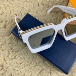 LV Millionaires Sunglasses White