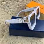 LV Millionaires Sunglasses White