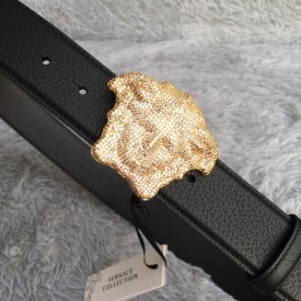 Replica Versace 3D Medusa Diamond belt