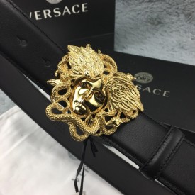 Replica Versace Medusa Snake Wings Belt