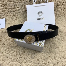 Replica Bversace belt with diamonds