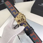 Versace La Medusa Greca Neon Print Belt