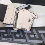 Versace La Medusa La Greca Reversible Belt Black