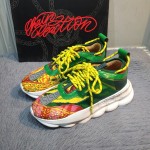 Versace Chain Reaction Sneakers Green