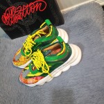 Versace Chain Reaction Sneakers Green