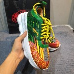 Versace Chain Reaction Sneakers Green